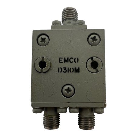 D310 EMCO Power Divider Combiner 2 Way SMA 4000-8000Mhz