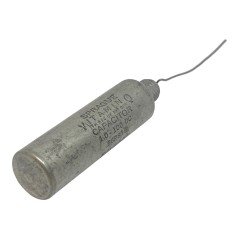 1uF 100V Fixed Feed Thru Capacitor Vitamin Q 86PS15 Sprague 55x15mm