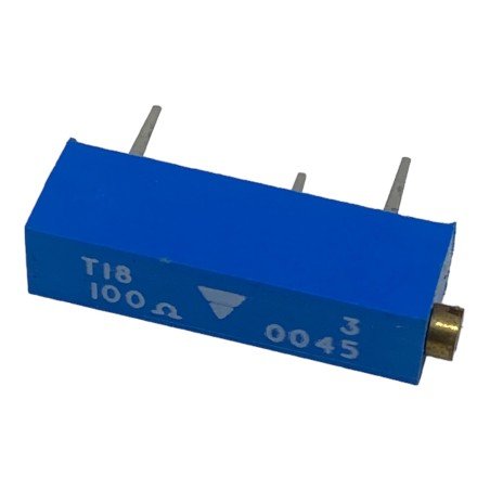 100Ohm 100R Rectangular Trimmer Potentiometer T18 Vishay