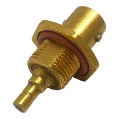 51-075-6801 Sealectro BNC (F) To SMB (M) Snap On Bulkhead Coaxial Converter Adapter Gold Plated 5935-00-988-5646