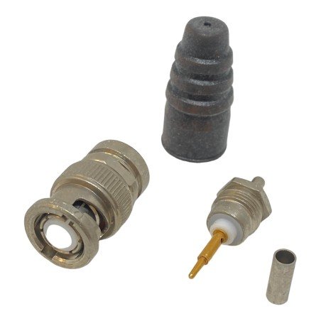 31-371 Amphenol BNC (M) Mil Spec Coaxial Connector For RG-174 RG-316 Cable