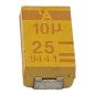 10uF 25V SMD/SMT Tantalum Capacitor 7.25X4.5mm Qty:5