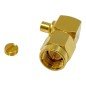 SMA1182A2-3GT50G-11-50 Amphenol SMA (M) Right Angle Coaxial Connector