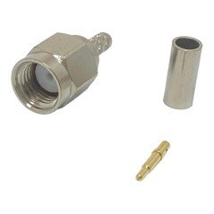 SMA (M) Plug Crimp Coaxial Connector For RG174 Cable