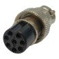 LZ309-8P 8-Pin 8 Position Female Microphone Mic Plug Socket Aviation Plug