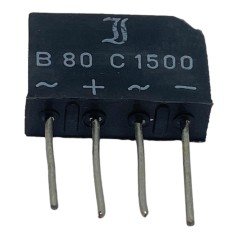 B80C1500 Bridge Rectifier Diode 80V/1.5A Used