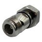 4.1/9.5 mini DIN (m) - N type (f) Coaxial Adapter RAD-4195-DIN-M-T-NF