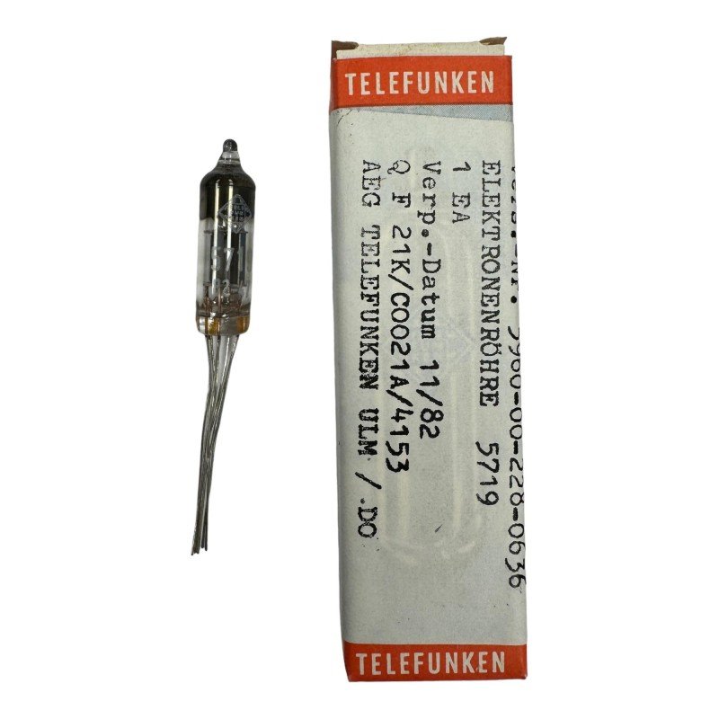 5719 Telefunken Electron Tube Valve