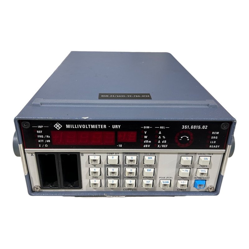 RF Millivoltmeter URV5 / URY-B2 Rohde & Schwarz R&S