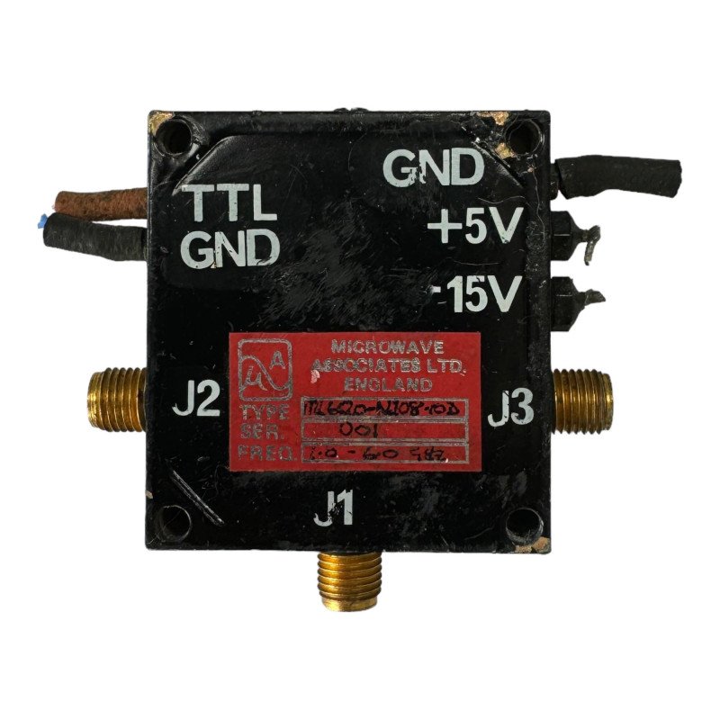 Coaxial PIN Switch Microwave Associates TTL SMA -15V/+5V