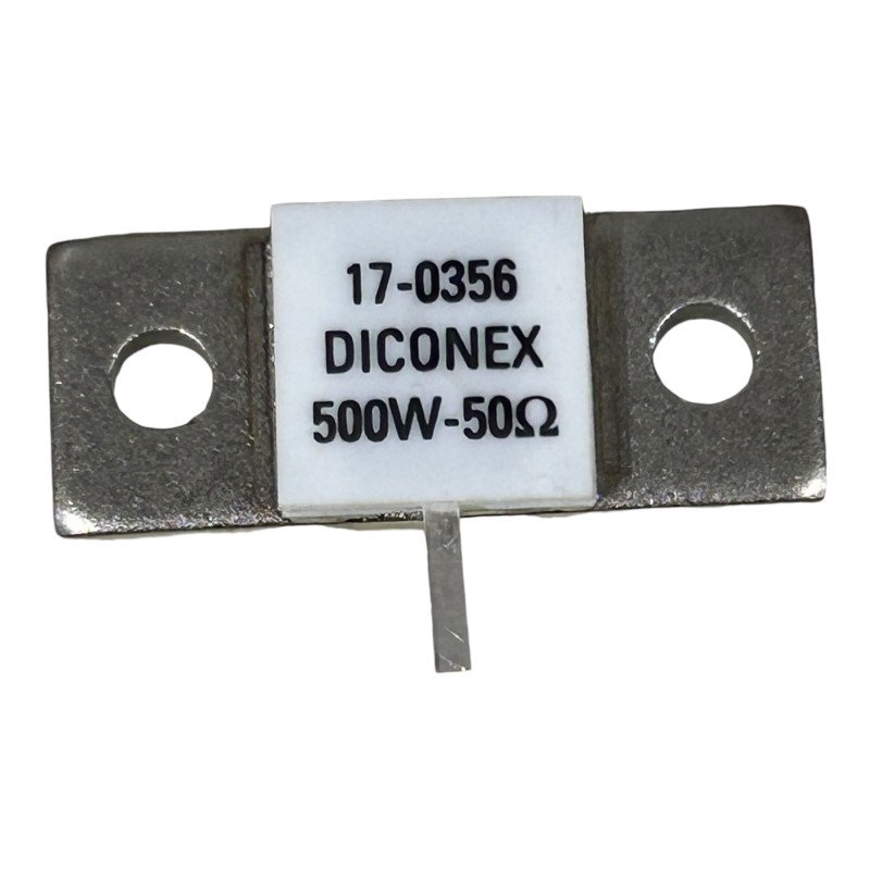 Dummy Load RF Stripline Resistor Hybrid BeO 500W 50Ohm DC-1000Mhz 17-0356 DICONEX