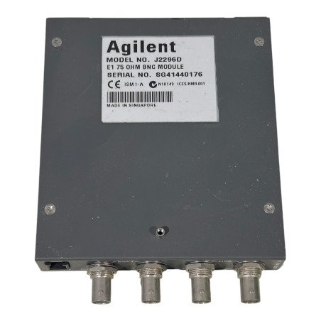 J2296D AGILENT MODULE E1 75OHM BNC MODULE