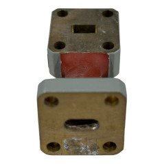 WR-28 WR28 Waveguide Adapter 90 Degree Transition Semi Flex