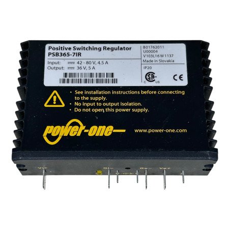 PSB365-7IR Power One DC-DC Converter In 42-80V Out 36V