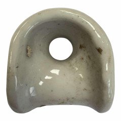 Antenna Insulator Porcelain 1.7" Size Inner Hole 0.4"