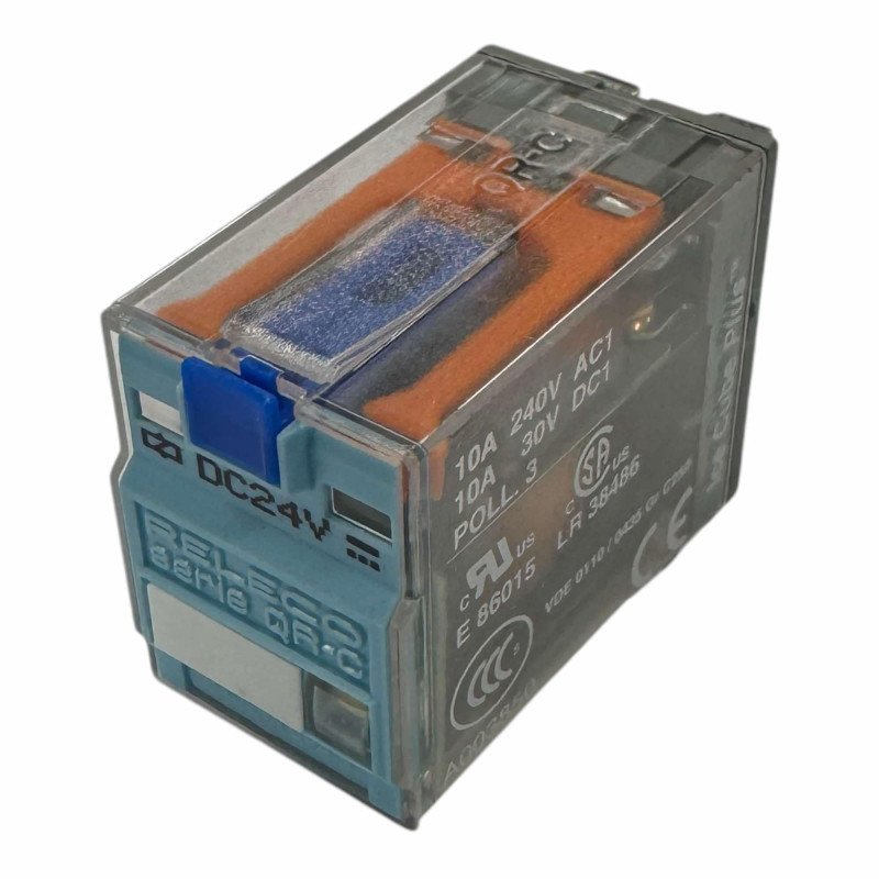 C7-A20X / DC 24 V Releco Relay, 24V 10A Switching Current, DPDT