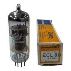 ECL80 Siemens Electron Tube Valve