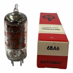 6BA6 National Electron Tube Valve