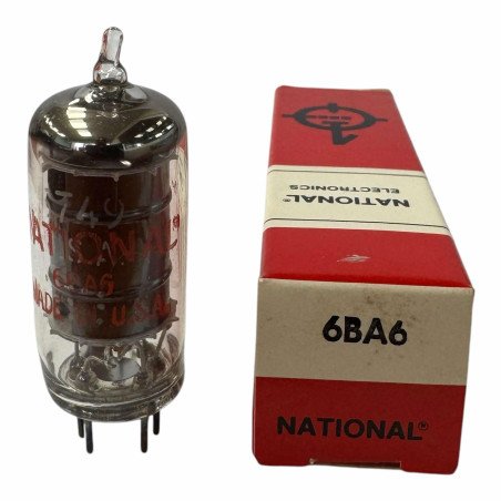 6BA6 National Electron Tube Valve