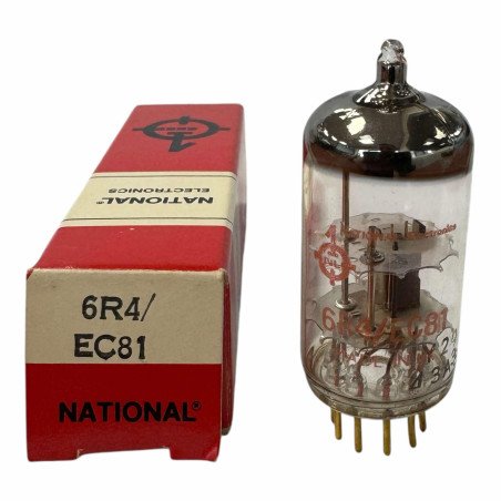 EC81 6R4 National Electron Tube Valve