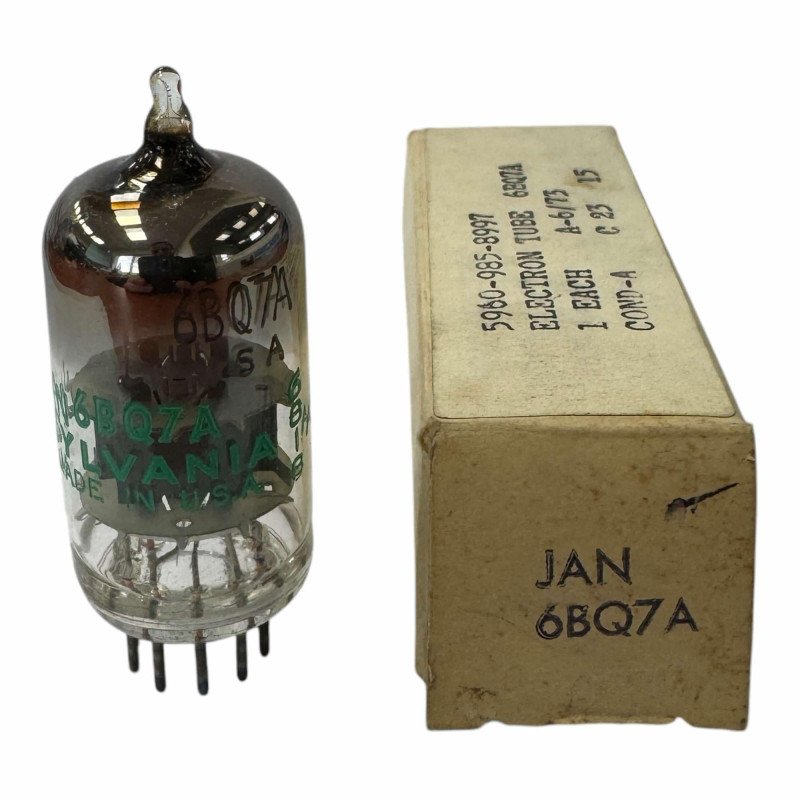 6BQ7A Sylvania Electron Tube Valve