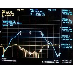 JCA34-279A JCA Technology RF Pre Amplifier 2400-4300Mhz 10-20dv 18V SMA