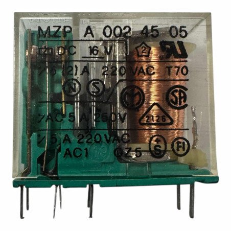 MZPA-002-45-05 MZPA0024505 Feme DPDT 8 Pin Miniature Power Relay 16V