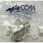 N FEMALE PANEL MOUNT COAXIAL CONNECTOR N15G57E010C99 MACOM