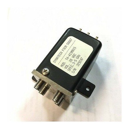 3-5Ghz 28VDC SMA 3 WAY T4-413M015 Coaxial Switch Dynatech