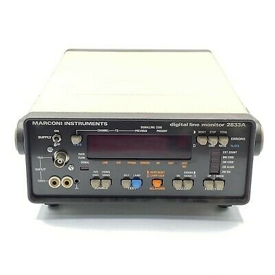 2833A MARCONI INSTRUMENTS DIGITAL LINE MONITOR  - Picture 1 of 1
