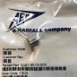 DC-18GHZ SMA PANEL MOUNT CONNECTOR RADIALL 9081-9513-000