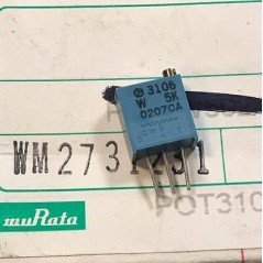 5kohm 0.5W 9MM 25TURN MURATA POTENTIOMETER POT3106W-1-502