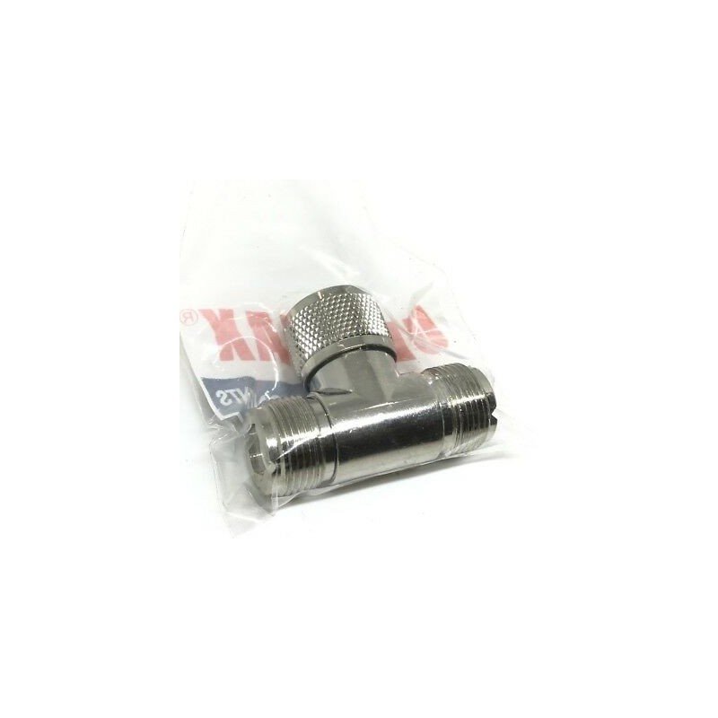 UHF SO-238 PL-259 Tee T Rf Coaxial Adapter Ultimax