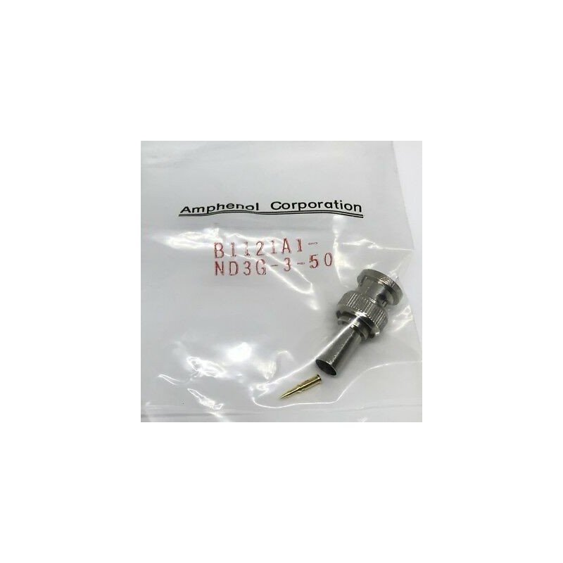 BNC RF Connector B1121A1-ND3G-3-50  AMPHENOL