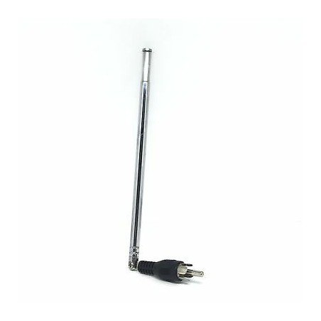 Whip Antenna RCA Lfolded:18cm Lopen:63cm