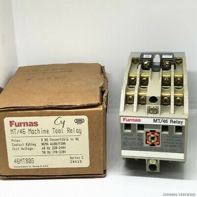 MT46 MT/46 MACHINE TOOL RELAY FURNAS - Picture 1 of 1