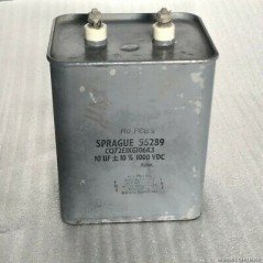 10UF 1000V 1KV PAPER IN OIL CAPACITOR CQ72E1KG106K3 SPRAGUE