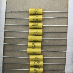 0.1UF 100NF 100V 10% 1.50MKT Film Capacitors 10x4.5mm [QTY:10]