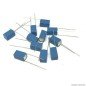 75000PF 63V 1% 7.2MM PRECISION FILM CAPACITORS ARCOTRONICS X10PCS