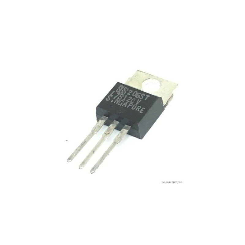 L7812CV VOLTAGE REGULATOR INTEGRATED CIRCUIT SGS