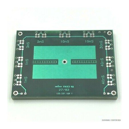 Electronic Delay Line Board PCB Alcatel Lucent 1ns to 40ns 110x80x8mm 033.237.189