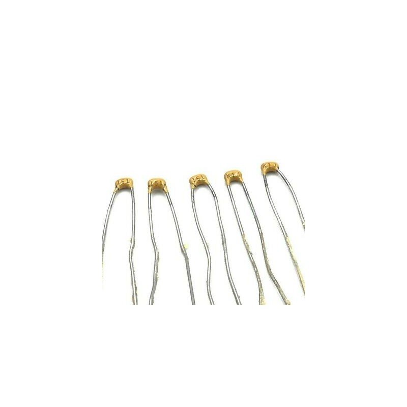 0.15NF 150PF 100V RADIAL CERAMIC DISC CAPACITOR QTY:5