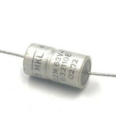 2.2UF 2200NF 63V AXIAL CAPACITOR MKL B32110E SIEMENS