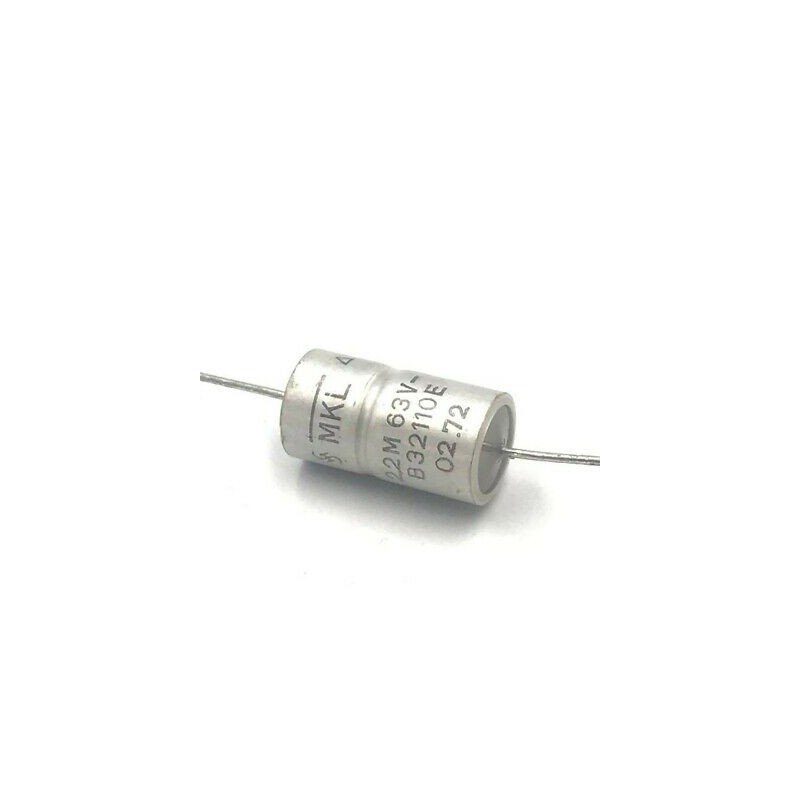 2.2UF 2200NF 63V AXIAL CAPACITOR MKL B32110E SIEMENS