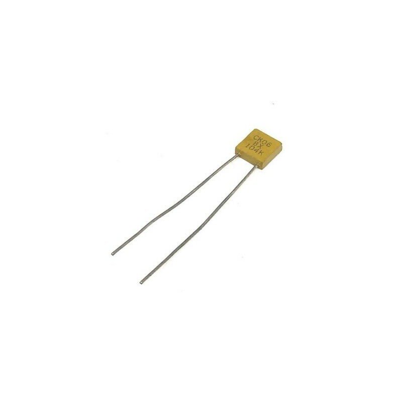 100nF 10000pF 100V CERAMIC RADIAL CAPACITOR KEMET