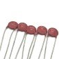 0.005UF 5NF 100V RADIAL CERAMIC DISC CAPACITOR QTY:5