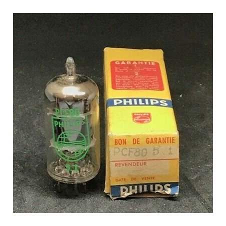 PCF80 ELECTRON VACUUM TUBE VALVE PHILIPS