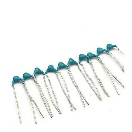 10PF 2000V 2KV 5% RADIAL CERAMIC DISC CAPACITOR MURATA QTY:10