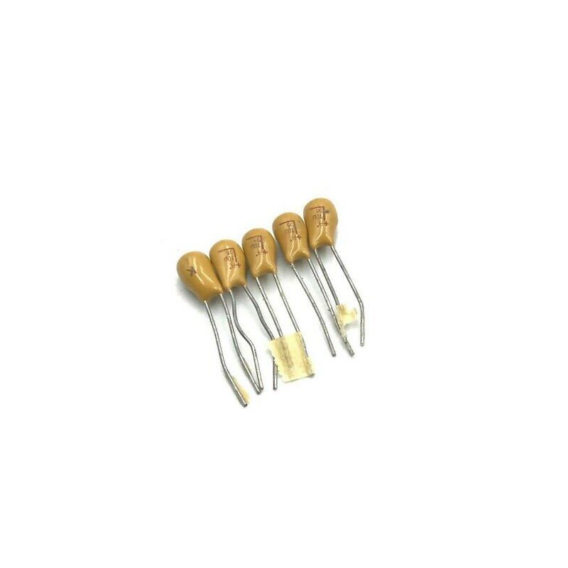 10UF 35V 10% RADIAL TANTALUM CAPACITOR T350G106K035AS KEMET QTY:5