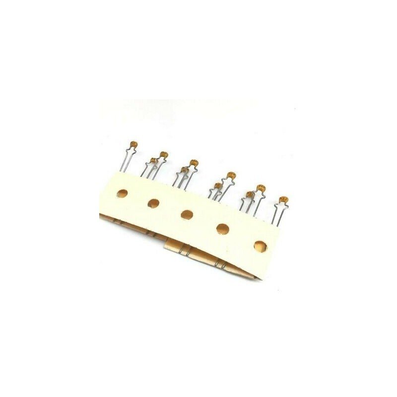 56PF 200V 5% RADIAL CERAMIC CAPACITOR KEMET QTY:10